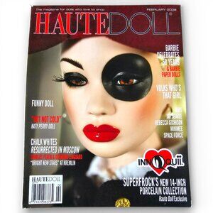 Haute Doll Magazine Katy Perry Barbie Paper Dolls February 2009 Volume 6 Issue 1